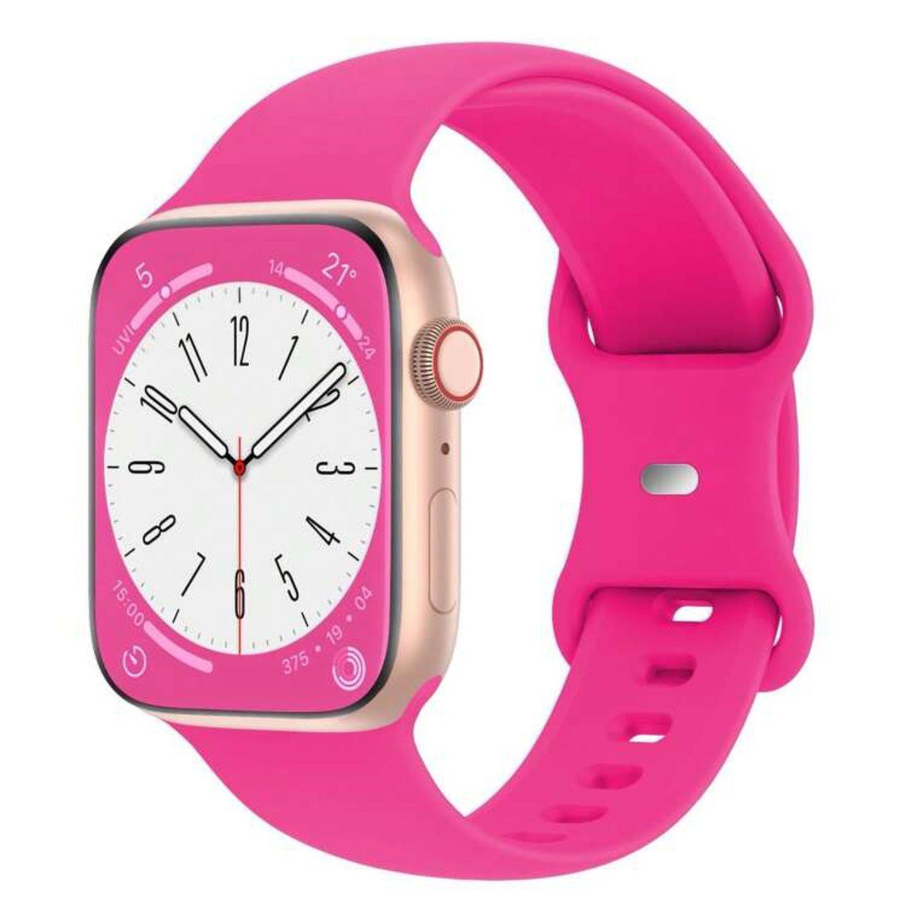 SILICONE APPLE WATCHBAND