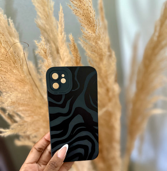 iPhone 11 BLACK STRIPED CASE