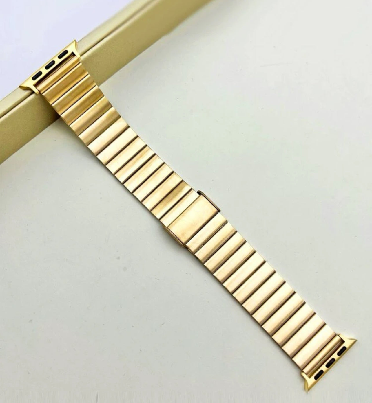 GOLD STAINLESS STEEL WATCH BAND