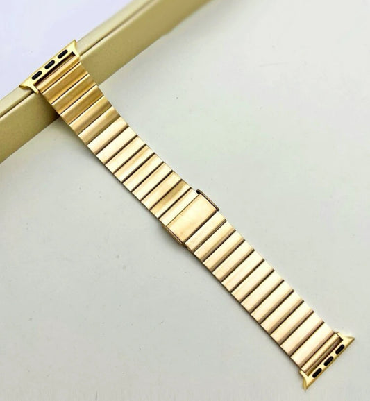 GOLD STAINLESS STEEL WATCH BAND