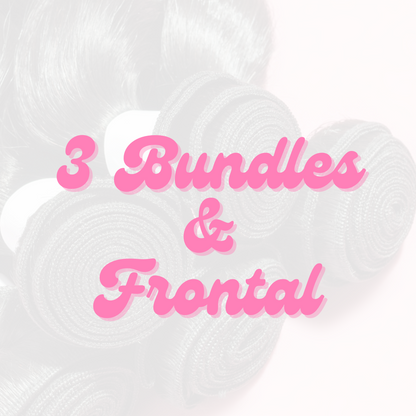 Three Bundle Deal + Frontal